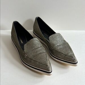 Nicolas Kirkwood Loafers in Silver and Grey